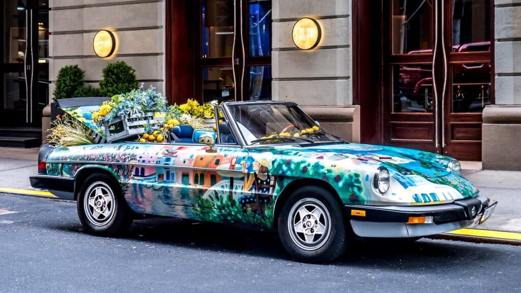 Graffiti Car Wrap