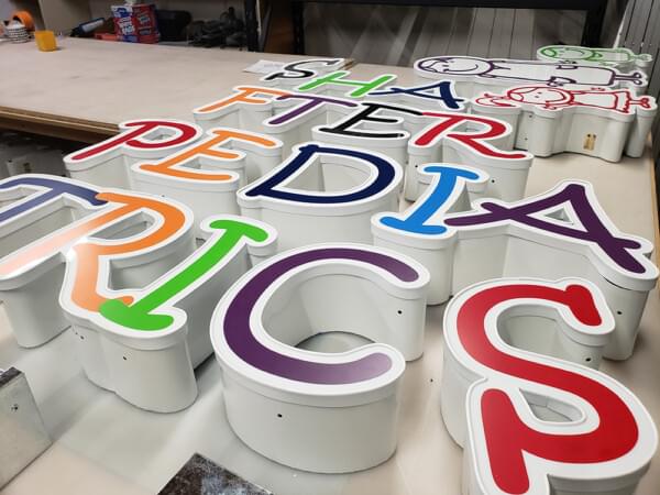 Custom Wrapped Sign Custom Signs, Wedding Signs, Acrylic Boards & Printing Services ...